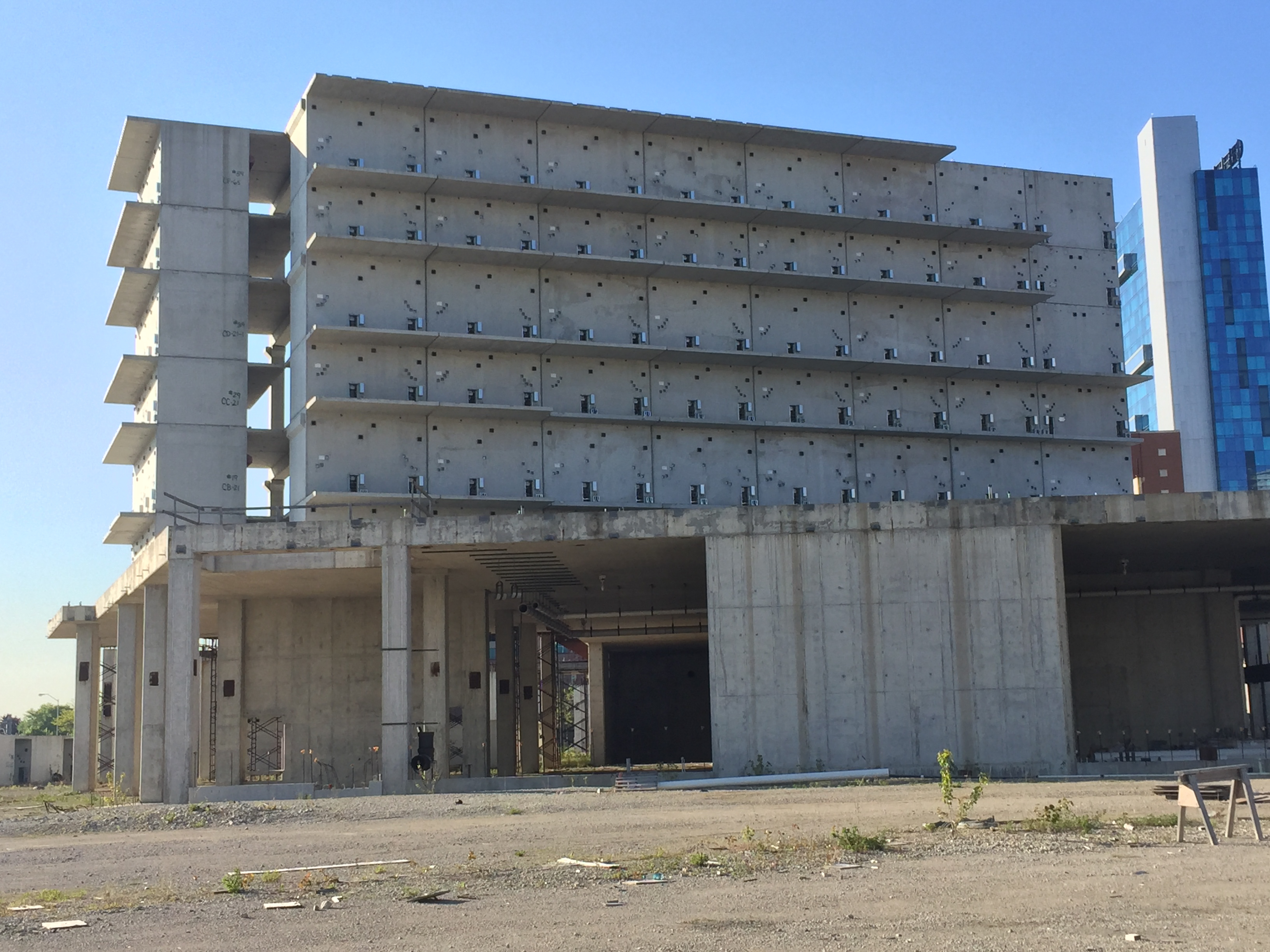 Unfinished Wayne County jail